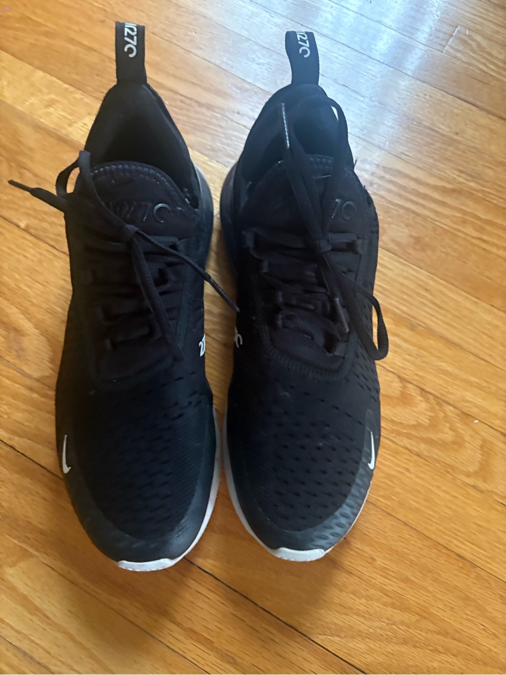 Nike Air Max 270 Men’s Athletic Sneakers - Black